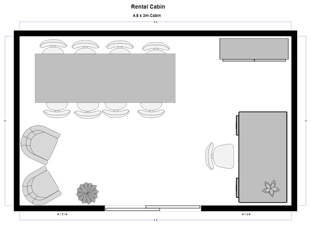 Large Cabin - Waikato Rental Cabins